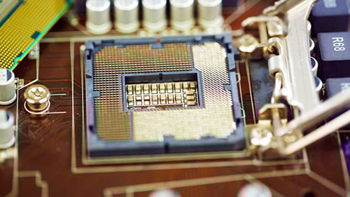 Modern Processor And Motherboard