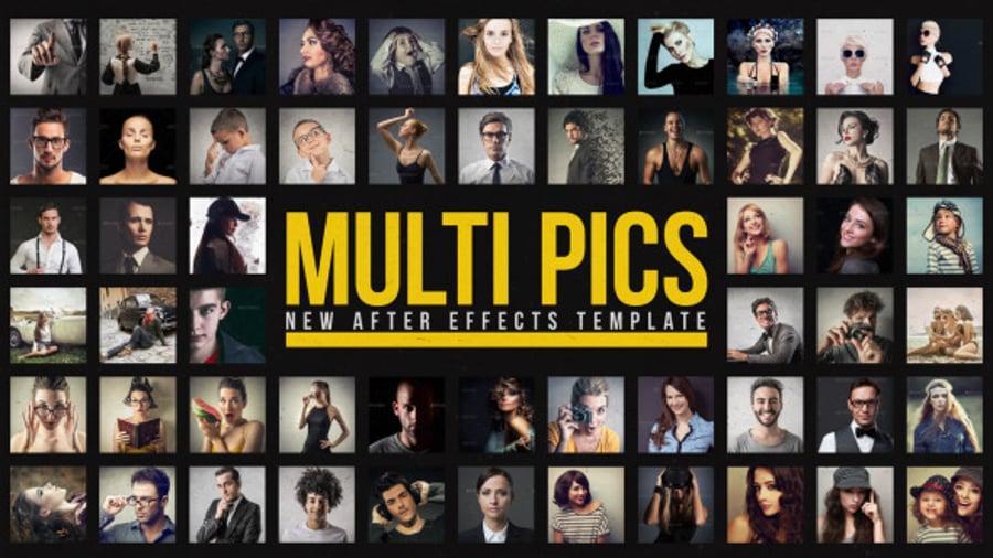 Multiple Pictures Slideshow, Video Displays ft. 3d photo & album - Envato