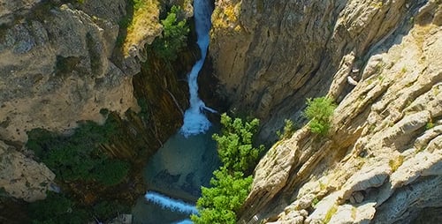 Waterfall Aerial View