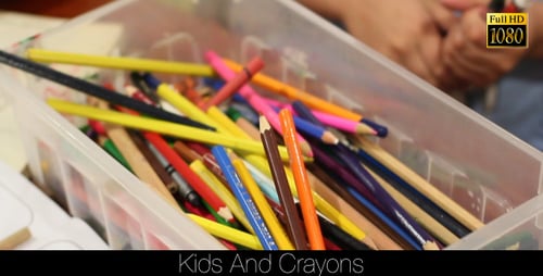 Close Up of Container Full of Colored Pencils