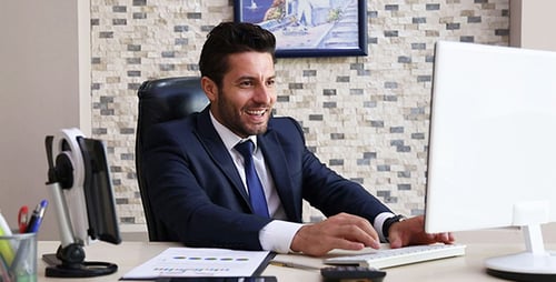 Happy Businessman