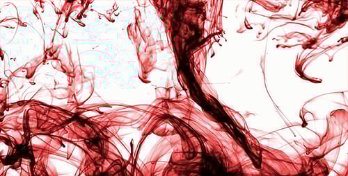 Red Fluid Abstract Background