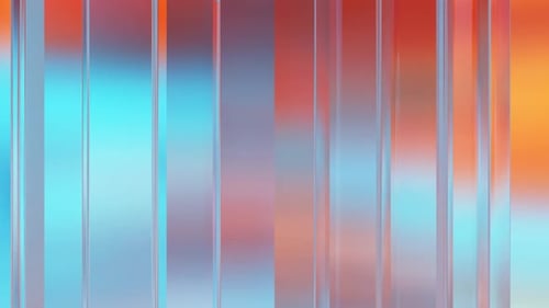 Prisme En Verre Abstrait Coloré Minimaliste Rendu 3d