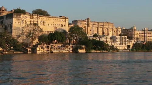 Pichola Lake And Palaces In Udaipur India 6