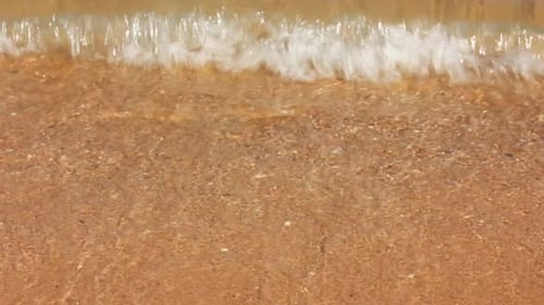 Sea Waves And Sand Beach 3