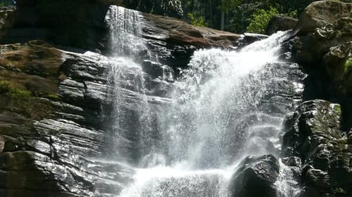 Wasserfall Ramboda In Sri Lanka 8