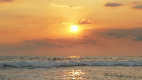 Beautiful Landscape Tropical Sea Sunset On The Beach 6