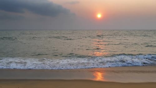 Beautiful Landscape Tropical Sea Sunset On The Beach 11