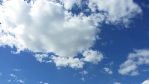 Beautiful Clouds Moving Fast