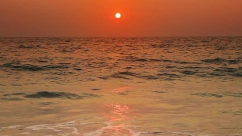Beauty Landscape Sunset Over Sea 3