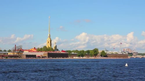 Rio Neva no centro histórico de São Petersburgo, Rússia - 2