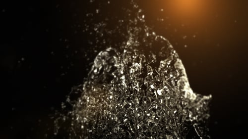 Fountain Liquid Logo Reveal