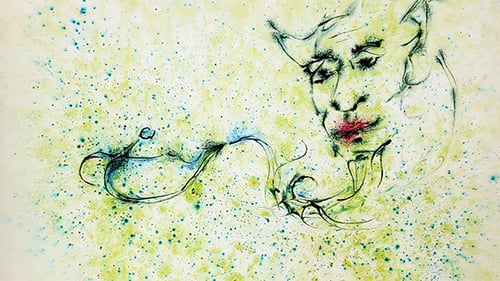 Creating Abstract Watercolor Painting with Vibrant Inks