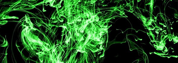 Green Neon Silky Smoke