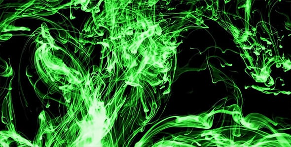 Green Neon Silky Smoke