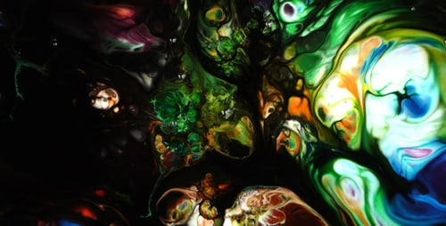 Abstrakte bunte Tinte Liquid Explode 22