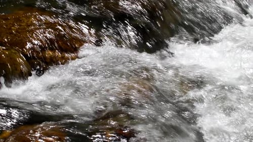 Water Flow Close-Up