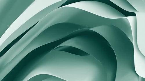 Abstract Colorful Cyan Shapes Background