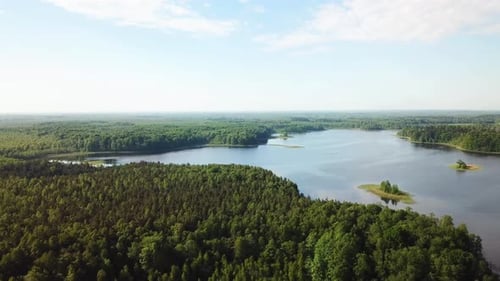 Beautiful Landscape Of Lake Moshno 03