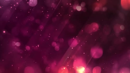 Bokeh Lights Particles Background