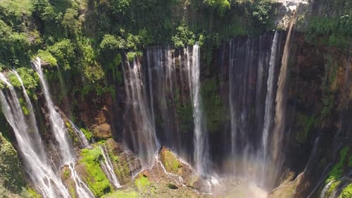 Wasserfall Coban Sewu Java Indonesien