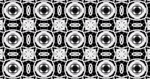 Geschlungenes Kaleidoskop Abstrakt Symmetrisch Der Geometrischen Nahtlosen Musterform