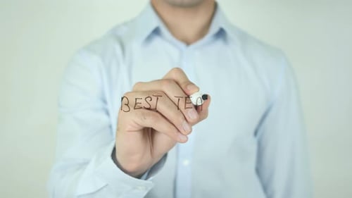 Bestes Team, schreibt auf dem Bildschirm