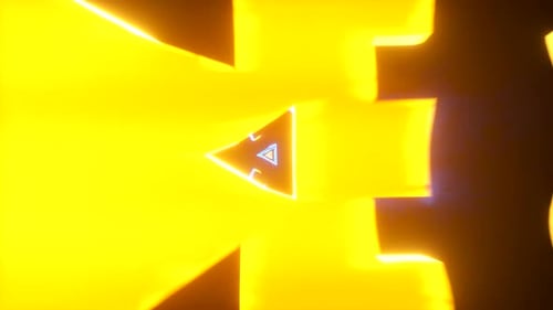 Halloween Jack-o'-lantern Neon Glow Logo Reveal