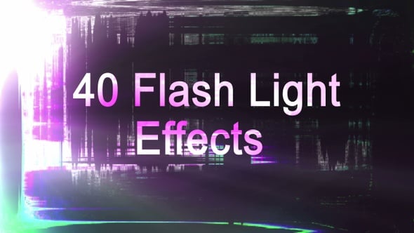 Digital Glitch Light Transitions Pack, Transitions Motion Graphics ft ...