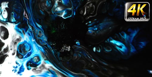 Abstract Colorful Paint Ink Liquid Explode 23