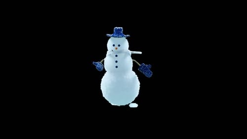 Schneemann: Tanzen HD