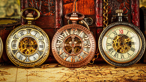 Antike Vintage Taschenuhr