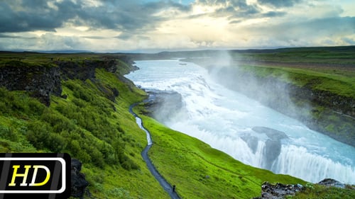 Gullfoss Waterfall