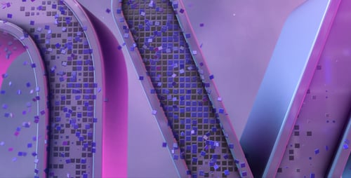 E3D Pixels Logo Revel