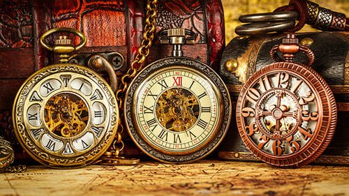 Antike Vintage Taschenuhr