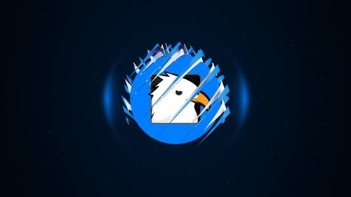 Dynamic 3D Line Sphere Logo Reveal