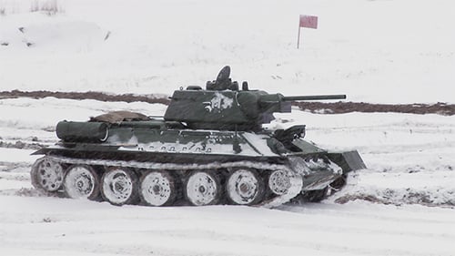 Russischer Panzer T34