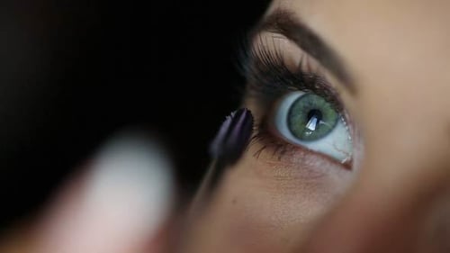 Makeup der schönen Frau
