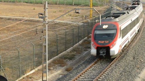 Passenger Train Passing