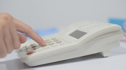 Número de marcado en el teléfono