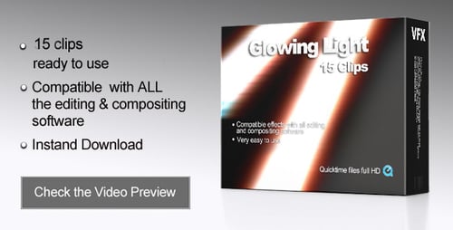 Glowing Light Transitions