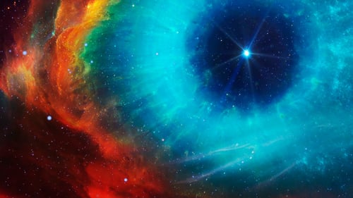Abstract Space Nebula