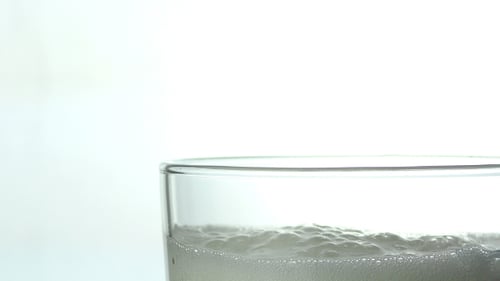 Carbonated Drink Close Up