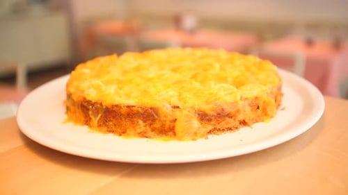 Lasagne On A Plate In A Restaurant 1