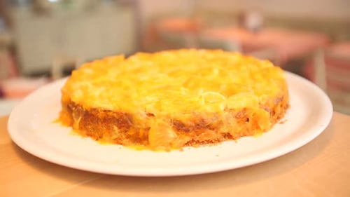 Lasagne On A Plate In A Restaurant 3