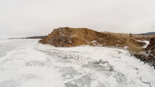 Flight Over Lake Baikal, Olkhon Island 113145
