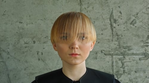 Blonde Haired Woman Posing