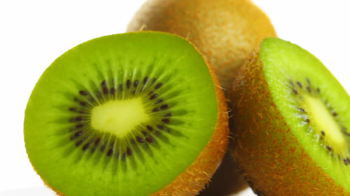 Kiwi On White Background