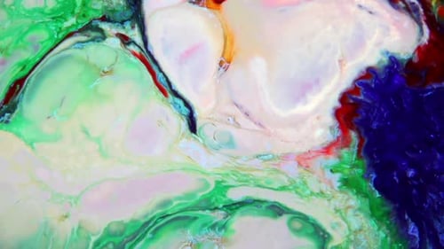 Swirling Paint Abstract Background