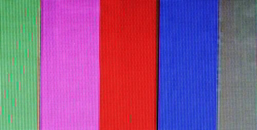 Rapid Static and Distorted Colors on Screen